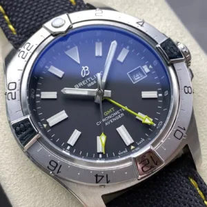 BREITLING 1884 AVENGER GMT FAKE 11 WATCHES BLACK DIAL BLS FACTORY 44MM 3 ĐỒNG HỒ BREITLING 1884 AVENGER GMT FAKE 11 MẶT ĐEN NHÀ MÁY BLS 44MM