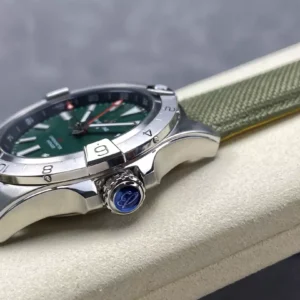 BREITLING 1884 AVENGER GMT REPLICA WATCH GREEN DIAL BLS FACTORY 44MM 4 ĐỒNG HỒ BREITLING 1884 AVENGER GMT REPLICA MẶT XANH GREEN NHÀ MÁY BLS 44MM