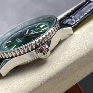 BREITLING NAVITIMER FAKE 1:1 WATCH GREEN DIAL BLS FACTORY 41MM 4 ĐỒNG HỒ BREITLING NAVITIMER FAKE 11 MẶT XANH GREEN NHÀ MÁY BLS 41MM (1)