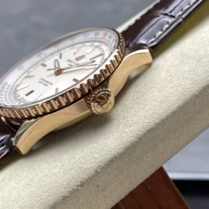 BREITLING NAVITIMER REPLICA 1:1 WATCH WHITE DIAL BLS FACTORY 41MM 4 ĐỒNG HỒ BREITLING NAVITIMER REPLICA 11 MẶT TRẮNG NHÀ MÁY BLS 41MM