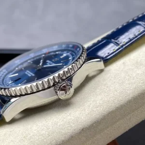 BREITLING NIVITIMER REPLICA 1:1 WATCH BLUE DIAL BLS FACTORY 41MM 4 ĐỒNG HỒ BREITLING NIVITIMER REPLICA MẶT XANH BLUE NHÀ MÁY BLS 41MM (1)