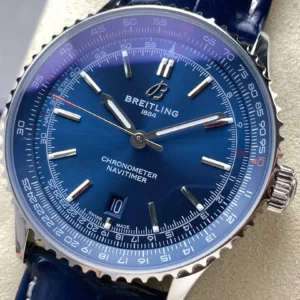 BREITLING NIVITIMER REPLICA 1:1 WATCH BLUE DIAL BLS FACTORY 41MM 3 ĐỒNG HỒ BREITLING NIVITIMER REPLICA MẶT XANH BLUE NHÀ MÁY BLS 41MM (1)