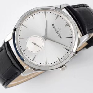 JAEGE-LECOULTRE SMALL SECONDS REP WATCH SILVER DIAL ZF FACTORY 40MM 6 ĐỒNG HỒ JAEGE-LECOULTRE SMALL SECONDS REP MẶT BẠC NHÀ MÁY ZF 40MM