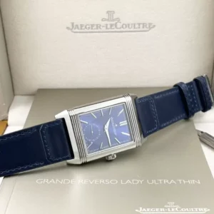JAEGER-LECOULTRE 3988482 REPLICA 11 WATCH MG FACTORY LEATHER BLUE STRAP 29MM 1 ĐỒNG HỒ JAEGER-LECOULTRE 3988482 REPLICA 11 DÂY DA XANH NHÀ MÁY MG 29MM (1)