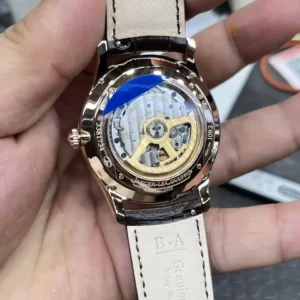JAEGER-LECOULTRE MASTER REPLICA 11 WATCH WHITE DIAL APS FACTORY 39MM 6 ĐỒNG HỒ JAEGER-LECOULTRE MASTER REPLICA 11 MẶT TRẮNG NHÀ MÁY APS 39MM (1)