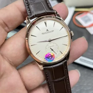 JAEGER-LECOULTRE MASTER REPLICA 11 WATCH WHITE DIAL APS FACTORY 39MM 4 ĐỒNG HỒ JAEGER-LECOULTRE MASTER REPLICA 11 MẶT TRẮNG NHÀ MÁY APS 39MM (1)