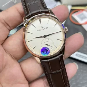 JAEGER-LECOULTRE MASTER REPLICA 11 WATCH WHITE DIAL APS FACTORY 39MM 1 ĐỒNG HỒ JAEGER-LECOULTRE MASTER REPLICA 11 MẶT TRẮNG NHÀ MÁY APS 39MM (1)