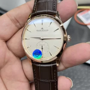 JAEGER-LECOULTRE MASTER REPLICA 11 WATCH WHITE DIAL APS FACTORY 39MM 2 ĐỒNG HỒ JAEGER-LECOULTRE MASTER REPLICA 11 MẶT TRẮNG NHÀ MÁY APS 39MM (1)