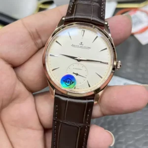 JAEGER-LECOULTRE MASTER REPLICA 11 WATCH WHITE DIAL APS FACTORY 39MM 3 ĐỒNG HỒ JAEGER-LECOULTRE MASTER REPLICA 11 MẶT TRẮNG NHÀ MÁY APS 39MM (1)