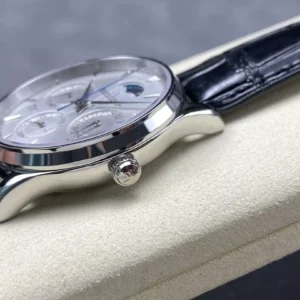 JAEGER-LECOULTRE REPLICA WATCH MASTER ULTRA THIN PERPETUAL CALENDAR 39MM 4 ĐỒNG HỒ JAEGER-LECOULTRE MASTER ULTRA THIN PERPETUAL CALENDAR MẶT BẠC REPLICA 39MM