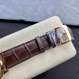 JAEGER-LECOULTRE MASTER ULTRA THIN FAKE WATCH WHITE DIAL PLATED GOLD GF 39MM 7 ĐỒNG HỒ JAEGER-LECOULTRE MASTER ULTRA THIN REPLICA MẠ VÀNG HỒNG MẶT TRẮNG GF 39MM (1)