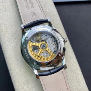 JAEGER-LECOULTRE REPLICA 1:1 WATCH SILVER DIAL GF FACTORY 39MM 6 ĐỒNG HỒ JAEGER-LECOULTRE MẶT BẠC REPLICA NHÀ MÁY GF 39MM