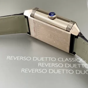 JAEGER-LECOULTRE FLIP SIDE REVERSO FAKE 11 WATCH LEATHER STRAP MG FACTORY 29MM 7 ĐỒNG HỒ JAEGER-LECOULTRE MẶT LẬT REVERSO FAKE 11 DÂY DA NHÀ MÁY MG 29MM