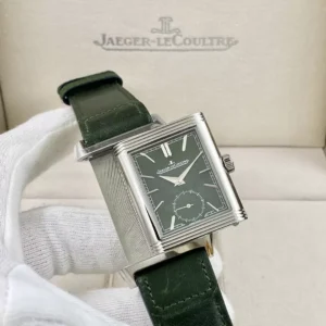JAEGER-LECOULTRE GREEN DIAL REVERSO REP 11 WATCH MG FACTORY 29MM 1 ĐỒNG HỒ JAEGER-LECOULTRE MẶT XANH GREEN REVERSO REP 11 NHÀ MÁY MG 29MM
