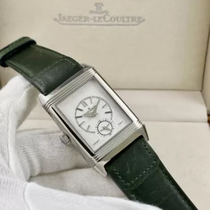 JAEGER-LECOULTRE GREEN DIAL REVERSO REP 11 WATCH MG FACTORY 29MM 4 ĐỒNG HỒ JAEGER-LECOULTRE MẶT XANH GREEN REVERSO REP 11 NHÀ MÁY MG 29MM