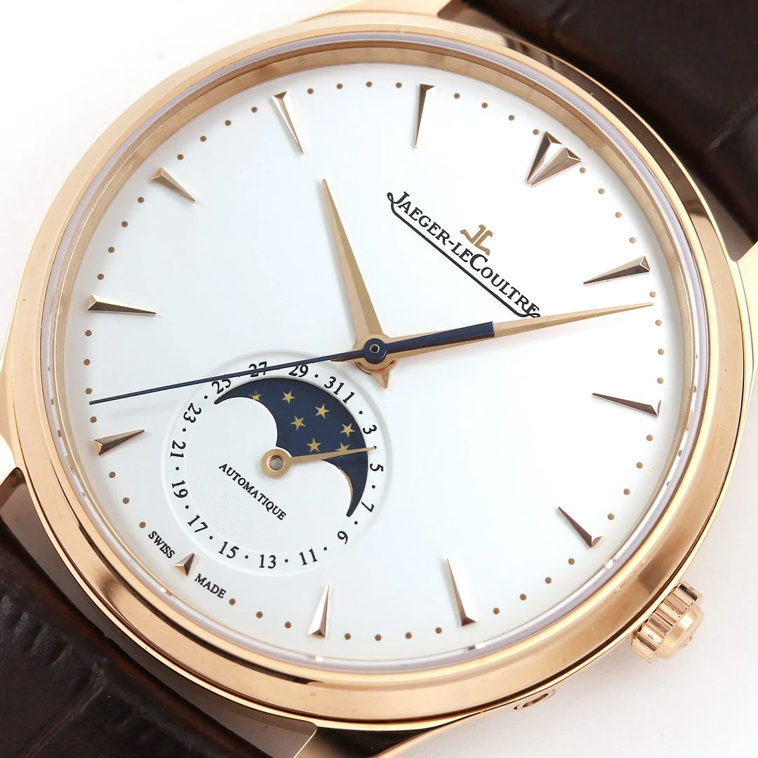 ĐỒNG HỒ JAEGER-LECOULTRE MOON PHASE FAKE MẶT TRẮNG NHÀ MÁY GF 39MM (1) ĐỒNG HỒ JAEGER-LECOULTRE MOON PHASE FAKE MẶT TRẮNG NHÀ MÁY GF 39MM (1)