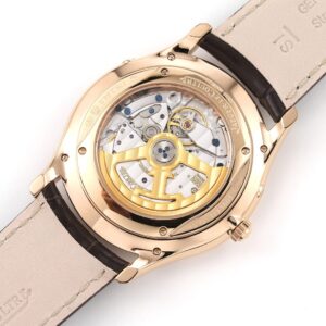 JAEGER-LECOULTRE MOON PHASE REPLICA 1:1 WATCH GREY DIAL GF 39MM 7 ĐỒNG HỒ JAEGER-LECOULTRE MOON PHASE MẠ VÀNG HỒNG REPLICA MẶT XÁM GF 39MM (1)