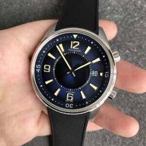 JAEGER-LECOULTRE POLARIS REPLICA 1:1 WATCH BLACK BLUE DIAL GP FACTORY 42MM 2 ĐỒNG HỒ JAEGER-LECOULTRE POLARIS REPLICA MẶT XANH ĐEN NHÀ MÁY GP 42MM (1)