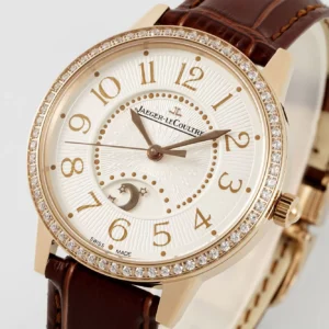 ĐỒNG HỒ JAEGER-LECOULTRE RENDEZ-VOUS FAKE 11 DÂY DA NÂU NHÀ MÁY APS 34MM 2 ĐỒNG HỒ JAEGER-LECOULTRE RENDEZ-VOUS FAKE 11 DÂY DA NÂU NHÀ MÁY APS 34MM (1)