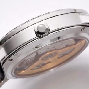 JAEGER-LECOULTRE RENDEZ-VOUS FAKE 1:1 WATCH WOMAN'S WITH STONE BEZEL ZF 34MM 5 ĐỒNG HỒ JAEGER-LECOULTRE RENDEZ-VOUS FAKE 11 NỮ NIỀNG ĐÁ NHÀ MÁY ZF 34MM (1)