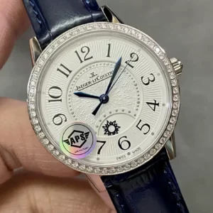 JAEGER-LECOULTRE RENDEZ-VOUS STONE BEZEL REPLICA WATCH APS 34MM 1 ĐỒNG HỒ JAEGER-LECOULTRE RENDEZ-VOUS NIỀNG ĐÁ REPLICA NHÀ MÁY APS 34MM