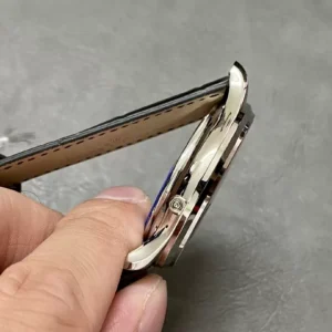 JAEGER-LECOULTRE REPLICA 11 MOON PHASE WATCH BLUE DIAL APS FACTORY 39MM 5 ĐỒNG HỒ JAEGER-LECOULTRE REPLICA 11 MOON PHASE MẶT XANH NHÀ MÁY APS 39MM (1)