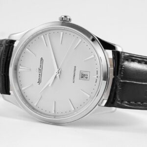 JAEGER-LECOULTRE REPLICA WATCHES ULTRA THIN MASTER BLACK LEATHER ZF 40MM 6 ĐỒNG HỒ JAEGER-LECOULTRE REPLICA ULTRA THIN MASTER DÂY DA ĐEN NHÀ MÁY ZF 40MM (1)