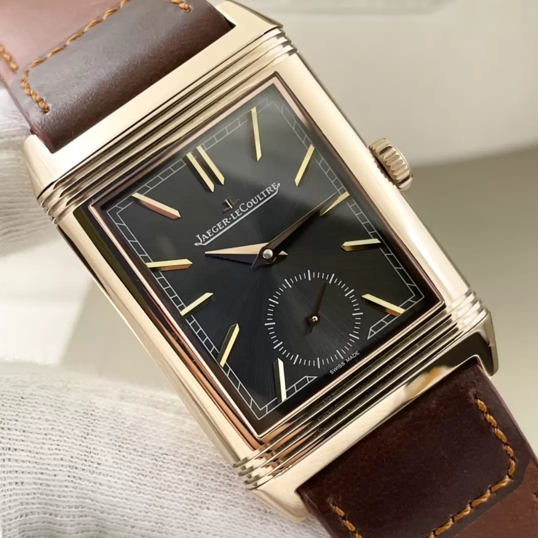 ĐỒNG HỒ JAEGER-LECOULTRE REVERSO 2 MẶT REPLICA MẠ VÀNG HỒNG NHÀ MÁY MG 28MM (9) ĐỒNG HỒ JAEGER-LECOULTRE REVERSO 2 MẶT REPLICA MẠ VÀNG HỒNG NHÀ MÁY MG 28MM (1)
