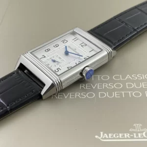 JAEGER-LECOULTRE REVERSO REPLICA 11 WATCH WHITE DIAL MG FACTORY 28MM 2 ĐỒNG HỒ JAEGER-LECOULTRE REVERSO REPLICA 11 MẶT TRẮNG MG 28MM (2)