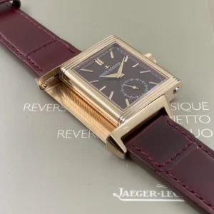 JAEGER-LECOULTRE REVERSO REPLICA 11 WATCH CHOCOLATE DIAL MG FACTORY 28MM 2 ĐỒNG HỒ JAEGER-LECOULTRE REVERSO REPLICA WATCH MẶT CHOCOLATE NHÀ MÁY MG 28MM