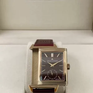 JAEGER-LECOULTRE REVERSO REPLICA 11 WATCH CHOCOLATE DIAL MG FACTORY 28MM 3 ĐỒNG HỒ JAEGER-LECOULTRE REVERSO REPLICA WATCH MẶT CHOCOLATE NHÀ MÁY MG 28MM