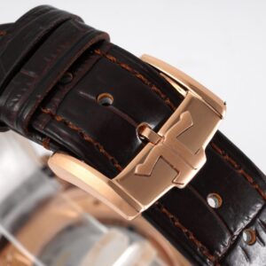 JAEGER-LECOULTRE ULTRA THIN MASTER REPLICA WATCH ROSE GOLD PLATED ZF 40MM 8 ĐỒNG HỒ JAEGER-LECOULTRE ULTRA THIN MASTER REPLICA MẠ VÀNG HỒNG NHÀ MÁY ZF 40MM (1)