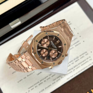 ĐỒNG HỒ AUDEMARS PIGUET CHẾ TÁC CHRONOGRAPH BỌC VÀNG MẶT CHOCOLATE 41MM 1 ĐỒNG HỒ AUDEMARS PIGUET CHẾ TÁC CHRONOGRAPH BỌC VÀNG MẶT CHOCOLATE 41MM (1)