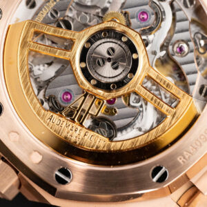 ĐỒNG HỒ AUDEMARS PIGUET REPLICA VÀNG HỒNG MẶT ĐEN CHRONOGRAPH APS 41MM 6 ĐỒNG HỒ AUDEMARS PIGUET REPLICA VÀNG HỒNG MẶT ĐEN CHRONOGRAPH APS 41MM (8)