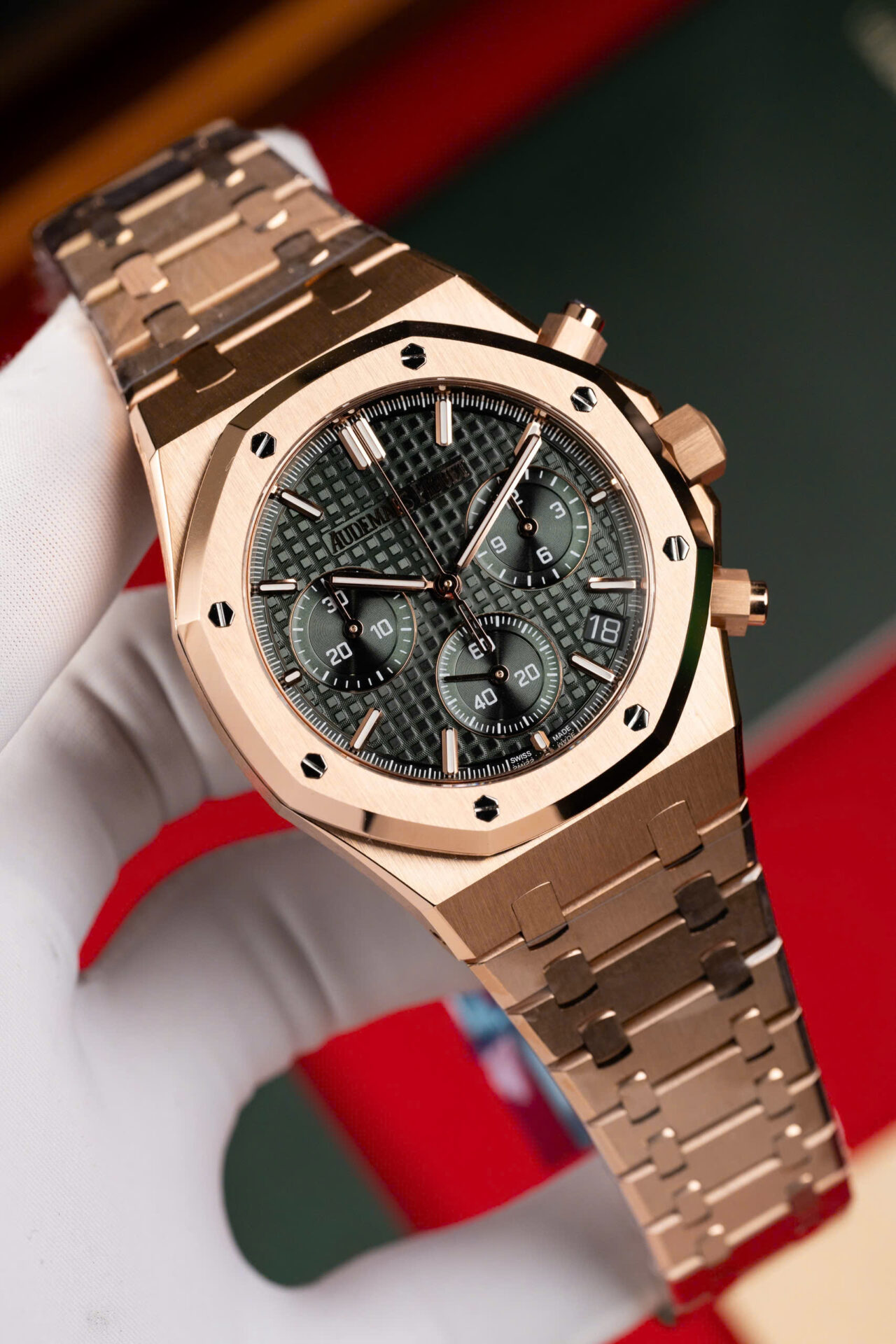 ĐỒNG HỒ AUDEMARS PIGUET ROYAL OAK 26240 CHẾ TÁC VÀNG HỒNG NHÀ MÁY APS 41MM (1) ĐỒNG HỒ AUDEMARS PIGUET ROYAL OAK 26240 CHẾ TÁC VÀNG HỒNG NHÀ MÁY APS 41MM (1)