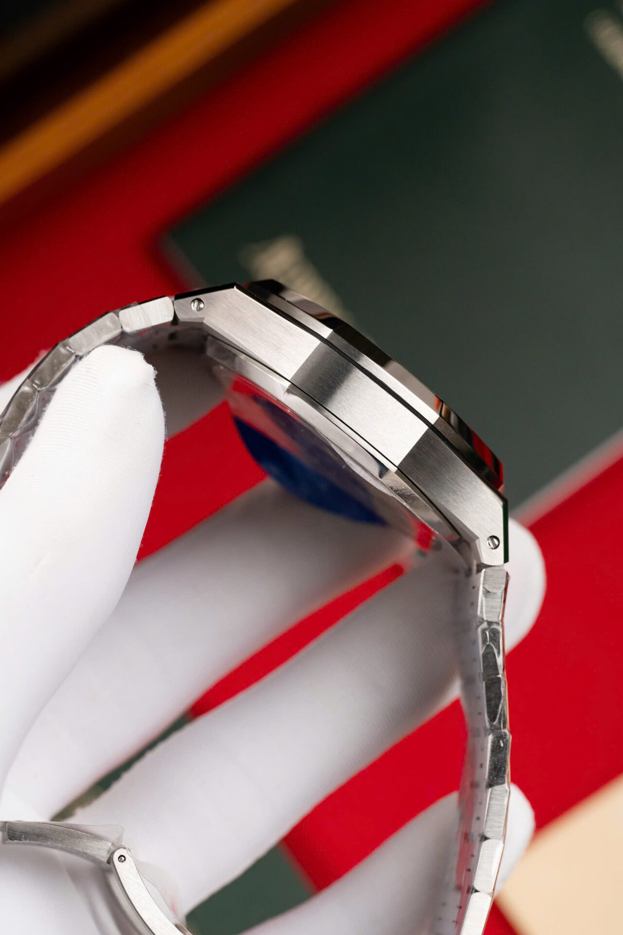 ĐỒNG HỒ AUDEMARS PIGUET ROYAL OAK 26240 CHRONOGARPH MẶT XANH BLUE NHÀ MÁY APS 41MM (6) ĐỒNG HỒ AUDEMARS PIGUET ROYAL OAK 26240 CHRONOGARPH MẶT XANH BLUE NHÀ MÁY APS 41MM (1)