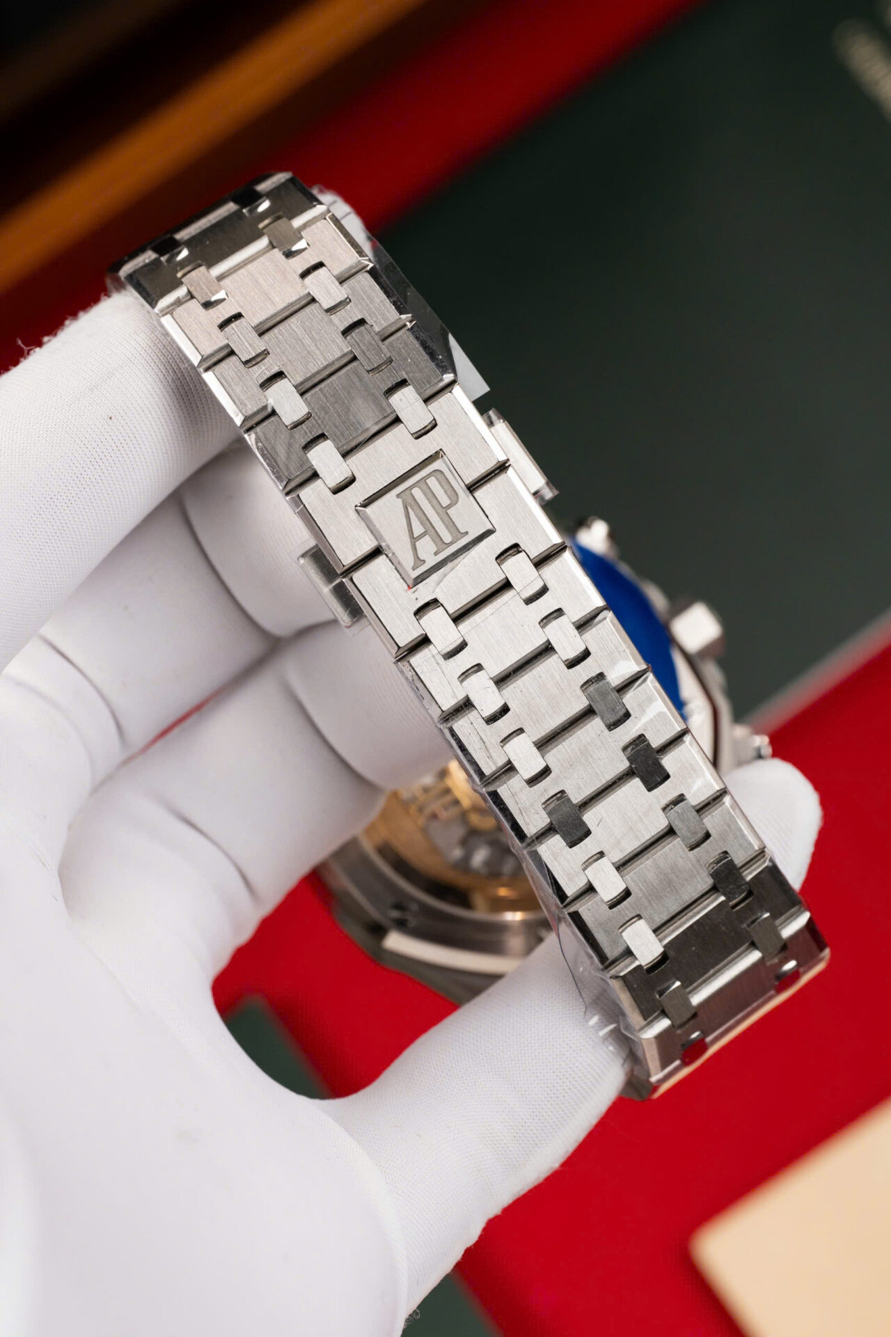 ĐỒNG HỒ AUDEMARS PIGUET ROYAL OAK 26240 CHRONOGARPH MẶT XANH BLUE NHÀ MÁY APS 41MM (9) ĐỒNG HỒ AUDEMARS PIGUET ROYAL OAK 26240 CHRONOGARPH MẶT XANH BLUE NHÀ MÁY APS 41MM (1)