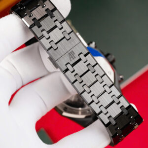 ĐỒNG HỒ AUDEMARS PIGUET ROYAL OAK CHRONOGRAPH 26240 REPLICA CERAMIC ĐEN APS 41MM 7 ĐỒNG HỒ AUDEMARS PIGUET ROYAL OAK CHRONOGRAPH 26240 REPLICA CERAMIC ĐEN APS 41MM