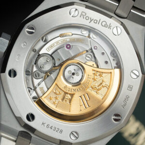 ĐỒNG HỒ AUDEMARS PIGUET ROYAL OAK PROSTED GOLD REPLICA MẶT ĐEN NHÀ MÁY APS 37MM 6 ĐỒNG HỒ AUDEMARS PIGUET ROYAL OAK PROSTED GOLD REPLICA MẶT ĐEN NHÀ MÁY APS 37MM