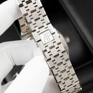 ĐỒNG HỒ AUDEMARS PIGUET ROYAL OAK PROSTED REPLICA MẶT XANH BĂNG NHÀ MÁY APS 37MM 8 ĐỒNG HỒ AUDEMARS PIGUET ROYAL OAK PROSTED REPLICA MẶT XANH BĂNG NHÀ MÁY APS 37MM