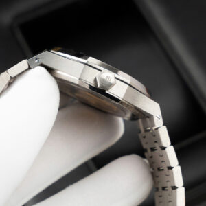 ĐỒNG HỒ AUDEMARS PIGUET ROYAL OAK PROSTED REPLICA MẶT XANH BĂNG NHÀ MÁY APS 37MM 3 ĐỒNG HỒ AUDEMARS PIGUET ROYAL OAK PROSTED REPLICA MẶT XANH BĂNG NHÀ MÁY APS 37MM