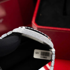 ĐỒNG HỒ CARTIER SANTOS BEST COPY FULL MOISSANITE HONG KONG BV 39.8MM 5 ĐỒNG HỒ CARTIER SANTOS BEST COPY FULL MOISSANITE HONG KONG BV 39.8MM