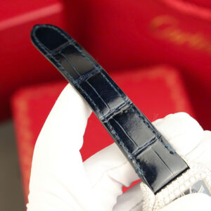 ĐỒNG HỒ CARTIER SANTOS BEST COPY MẶT XANH BLUE ĐỘ MOISSANITE 39.8MM 7 ĐỒNG HỒ CARTIER SANTOS BEST COPY MẶT XANH BLUE ĐỘ MOISSANITE 39.8MM