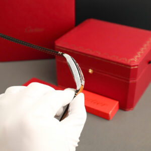 ĐỒNG HỒ CARTIER SANTOS REPLICA KIM CƯƠNG MOISSANITE DÂY DA NÂU 39.8MM 7 ĐỒNG HỒ CARTIER SANTOS REPLICA KIM CƯƠNG MOISSANITE DÂY DA NÂU 39.8MM