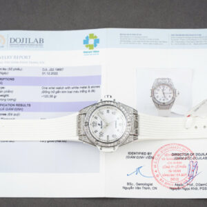 ĐỒNG HỒ HUBLOT BIG BANG REPLICA ONE CLICK ĐÍNH KIM CƯƠNG THIÊN NHIÊN 39MM