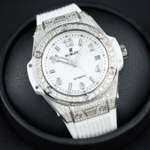 ĐỒNG HỒ HUBLOT BIG BANG REPLICA ONE CLICK ĐÍNH KIM CƯƠNG THIÊN NHIÊN 39MM 1 ĐỒNG HỒ HUBLOT BIG BANG REPLICA ONE CLICK ĐÍNH KIM CƯƠNG THIÊN NHIÊN 39MM