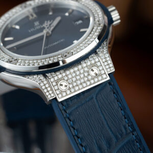 ĐỒNG HỒ HUBLOT CLASSIC FUSION CHẾ TÁC MẶT XANH VIỀN FULL KIM CƯƠNG THIÊN NHIÊN JJF 42MM 4 ĐỒNG HỒ HUBLOT CLASSIC FUSION CHẾ TÁC MẶT XANH VIỀN FULL KIM CƯƠNG THIÊN NHIÊN JJF 42MM