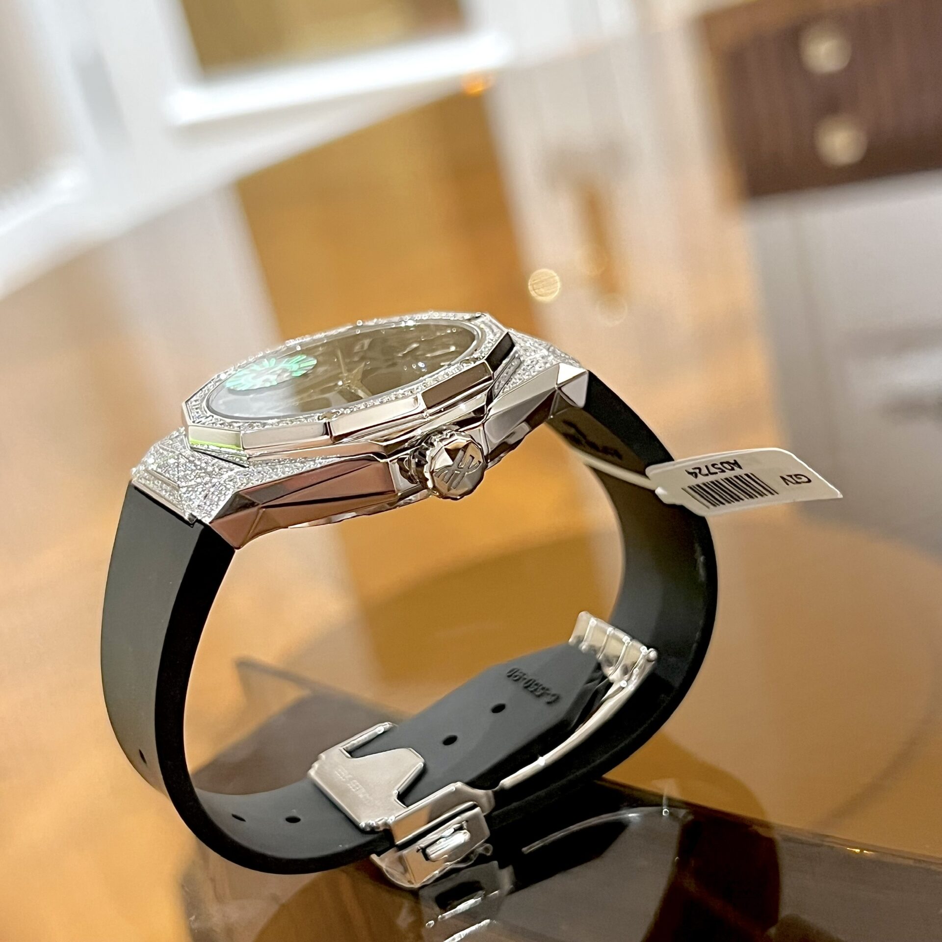 ĐỒNG HỒ HUBLOT CLASSIC ORLINSKI CHẾ TÁC FULL MOISSANITE NHÀ MÁY APS 40MM (3) ĐỒNG HỒ HUBLOT CLASSIC ORLINSKI CHẾ TÁC FULL MOISSANITE NHÀ MÁY APS 40MM