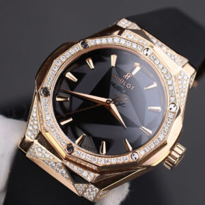 ĐỒNG HỒ HUBLOT CLASSIC ORLINSKI CHẾ TÁC KING GOLD DEMI MOISSANITE 40MM 3 ĐỒNG HỒ HUBLOT CLASSIC ORLINSKI CHẾ TÁC KING GOLD DEMI MOISSANITE 40MM