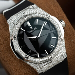 ĐỒNG HỒ HUBLOT ORLINSKI CHẾ TÁC ĐÍNH KIM CƯƠNG MẶT ĐEN 40MM 1 ĐỒNG HỒ HUBLOT ORLINSKI CHẾ TÁC ĐÍNH KIM CƯƠNG MẶT ĐEN 40MM